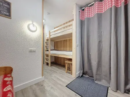 Studio rénové au pied des pistes avec balcon, Appartement 6 personnes à Montvalezan La Rosière - Photo 8