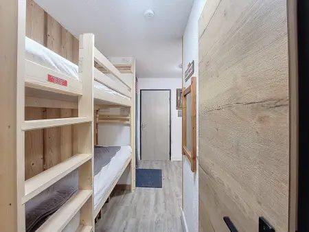 Studio rénové au pied des pistes avec balcon, Appartement 6 personnes à Montvalezan La Rosière - Photo 9