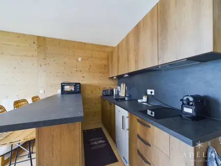 Studio Montagne Refait à Neuf, Terrasse Sud, Proche Remontées et Commerces - Photo 2