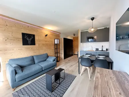 Studio moderne avec balcon et parking dans Samoëns - Photo 4