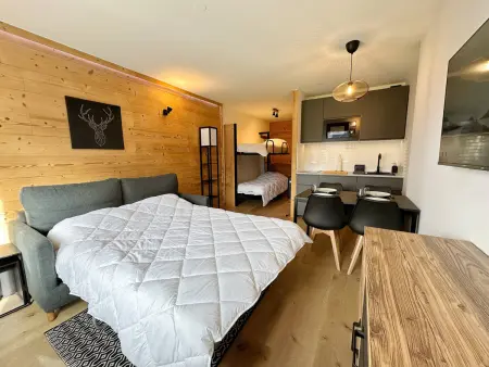 Studio moderne avec balcon et parking dans Samoëns - Photo 8