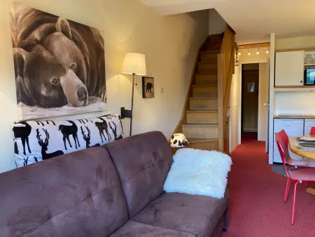 Duplex 2 pièces cabine avec balcon sud, accepte animaux - Photo 4