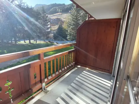 Studio au pied des pistes avec balcon et animaux acceptés - Photo 7