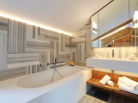 Courchevel 1850 : Appartement duplex pour 6 pers., 3 chambres, confort inclus - Photo 4