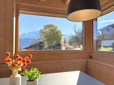 Duplex neuf avec terrasse face au Mont Blanc, 3 chambres et mezzanine, à 3 km du centre de Combloux - Photo 12