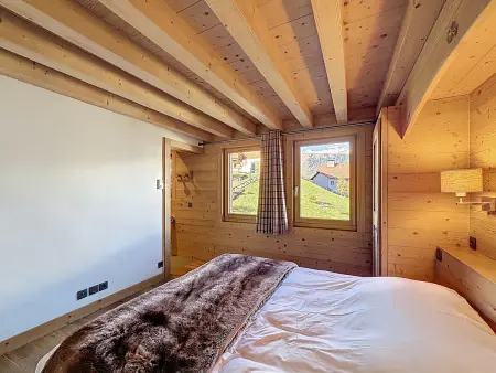 Duplex neuf avec terrasse face au Mont Blanc, 3 chambres et mezzanine, à 3 km du centre de Combloux - Photo 17