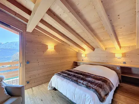 Duplex neuf avec terrasse face au Mont Blanc, 3 chambres et mezzanine, à 3 km du centre de Combloux - Photo 21