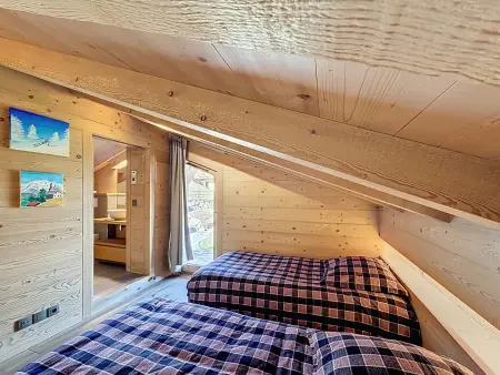 Duplex neuf avec terrasse face au Mont Blanc, 3 chambres et mezzanine, à 3 km du centre de Combloux - Photo 23