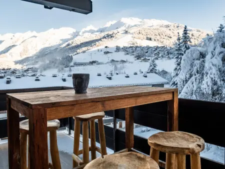 Duplex 4★ 8 pers, 60m des pistes, 4 ch, élégance à La Clusaz - Photo 2