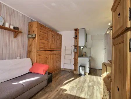 Studio skis aux pieds pour 3 pers., rénové et accessible, idéal Plagne Centre - Photo 5