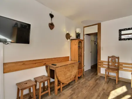 Studio rénové 3 pers, plein sud avec balcon à La Plagne - Photo 6