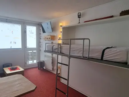 Studio confortable, pied des pistes, balcon sud, Appartement 4 personnes à Plagne Aime 2000 - Photo 2