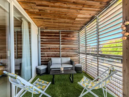Biscarrosse plage, appartement climatisé et wifi, au centre, 4 pers. - Photo 5