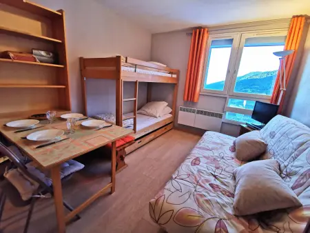 Studio pieds des pistes, 5 couchages, TV et ascenseur - Photo 2
