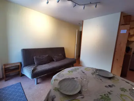 2 Pièces, skis aux pieds, proche commerces avec balcon. Capacité 6 pers, animaux non admis - Photo 4