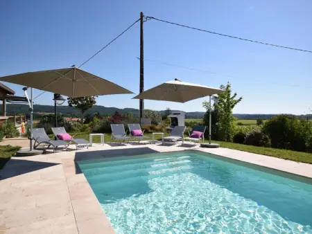 Les Poujols 6 Pers, Villa avec piscine au milieu des vignobles - Photo 2