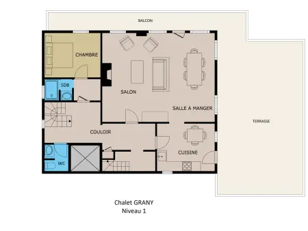 Chalet 4★, 11 pers, 6 ch, terrasse sud, animaux admis - Photo 21