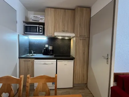 Confortable appartement pour 6 personnes avec wifi à Plagne Soleil - Photo 4