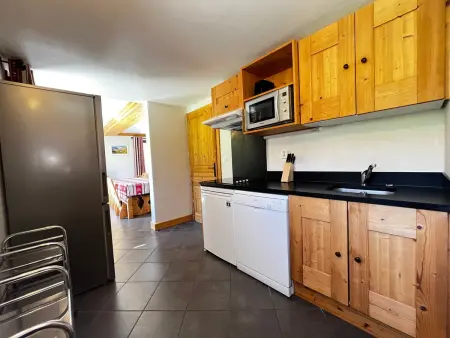 Appart spacieux 8 pers, ski aux pieds, parking, wifi inclus - Photo 9