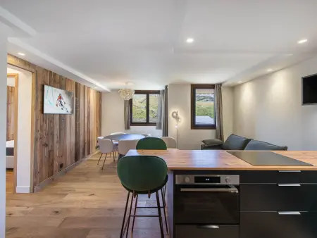 Appartement rénové 2 chambres à Val Thorens avec WiFi - Photo 1