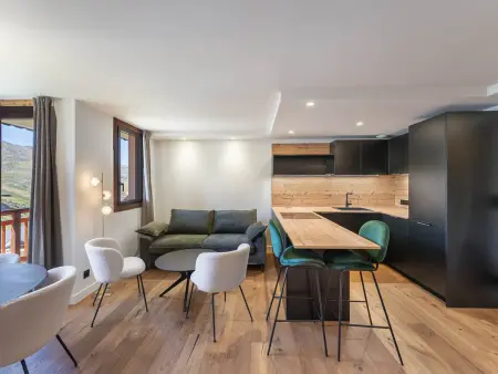 Appartement rénové 2 chambres à Val Thorens avec WiFi - Photo 5