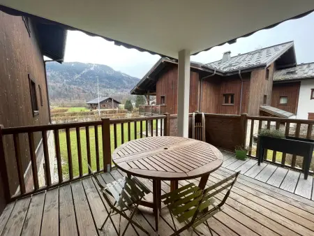 Appartement T3 avec balcon et grande terrasse, proche centre et ski-bus, parking inclus - Photo 8