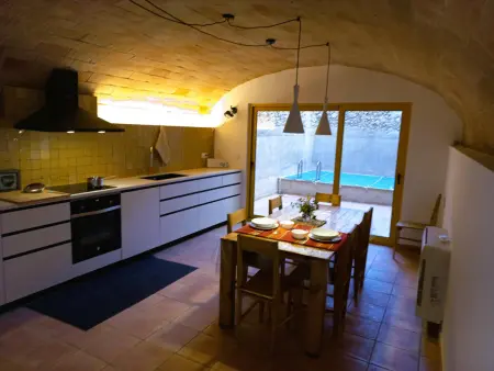 Maison rénovée pour 6 pers., piscine, cheminée, wifi, A/C, au cœur de Ventalló - Photo 9