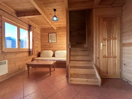 Superbe chalet pour 8 pers. près pistes et commerces, cheminée, terrasse, piscine, navette, ménage inclus - Photo 24