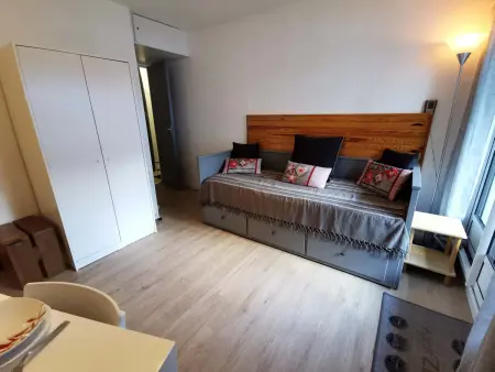 Charmant 2 Pièces Cabine, Proche Pistes, Balcon, Cuisine Équipée, Idéal Famille - Les Adrets - Photo 2