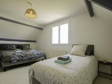 Maison de Campagne spacieuse avec cheminée, 4 chambres, animaux admis - Photo 13