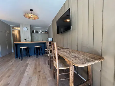 Studio lumineux à Pra-Loup avec parking privé, proche des pistes - Photo 4