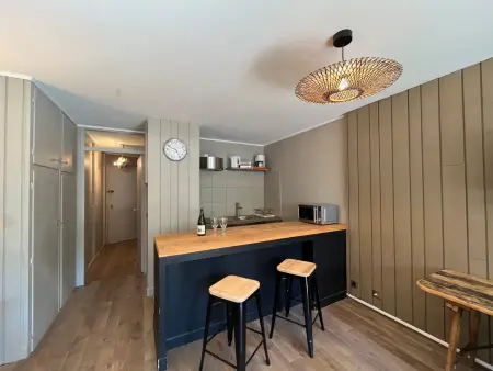 Studio lumineux à Pra-Loup avec parking privé, proche des pistes - Photo 6