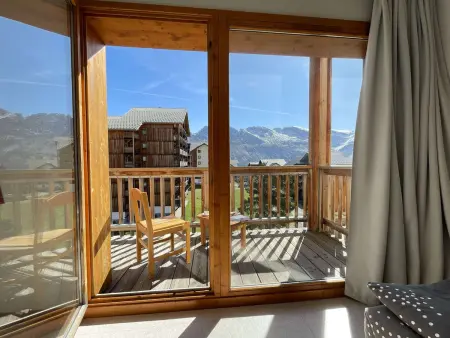 Appartement 2 pièces, 6 pers, animaux admis, parking, près des pistes - Photo 9