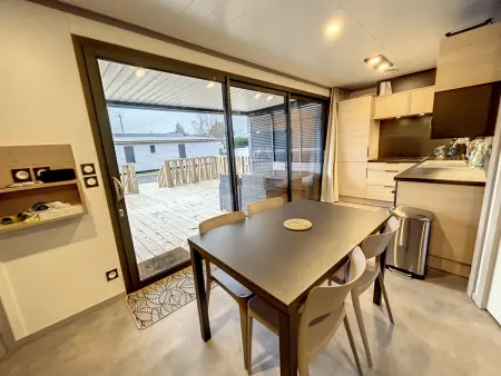 Chalet standing avec piscine chauffée, 4 couchages, proche plage et commerces, WIFI inclus - Photo 9