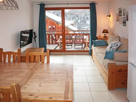 Appartement skis aux pieds avec piscine, 4/5 personnes, Les Orres 1800 - Photo 4