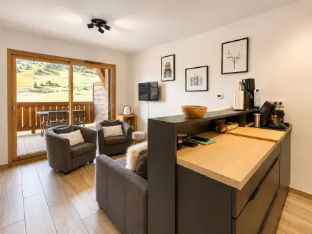 Appartement neuf proche piste avec parking et WIFI - Photo 2