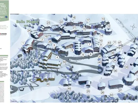 Appartement cosy, accès direct pistes, 5 pers, Belle Plagne - Photo 6