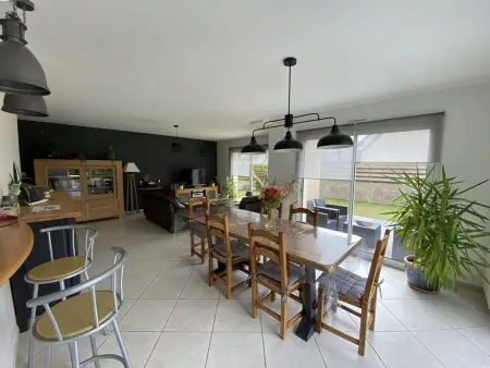 Maison spacieuse 5 pièces, 500m plage, jardin clos, terrasse, wifi, parking, animaux acceptés - Photo 6