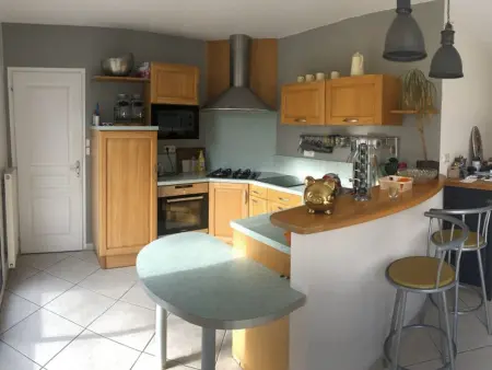 Maison spacieuse 5 pièces, 500m plage, jardin clos, terrasse, wifi, parking, animaux acceptés - Photo 8
