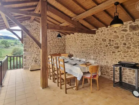 Charmant gîte avec terrasse et animaux acceptés à Belmont-de-la-Loire - Photo 24