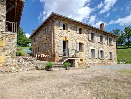 Charmant gîte avec terrasse et animaux acceptés à Belmont-de-la-Loire - Photo 30