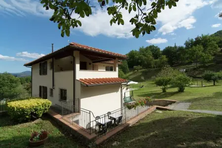 Il Muretto Intero, Maison à Vicchio avec Piscine Privée - Photo 4