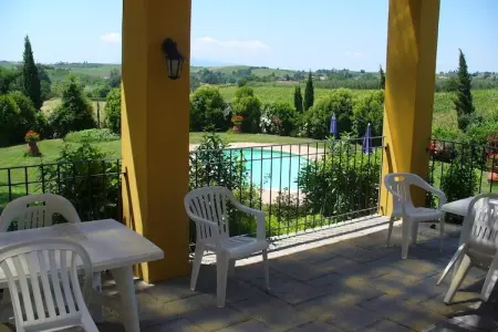 Da Vinci Sei, Maison en Toscane avec Piscine & Jardin - Photo 7