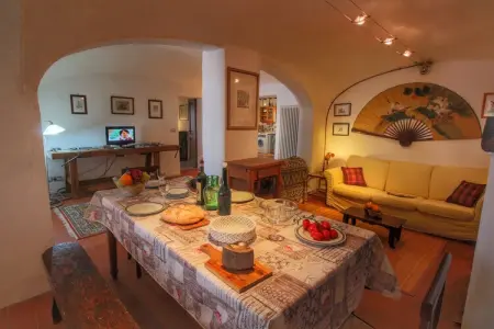 Olmi, Elégante maison en Toscane avec vue sur le lac - Photo 16