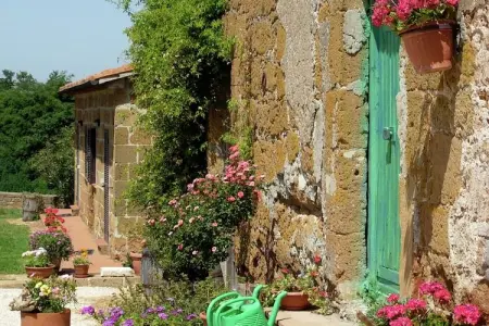 Sorano, Ferme romantique avec piscine - Photo 13