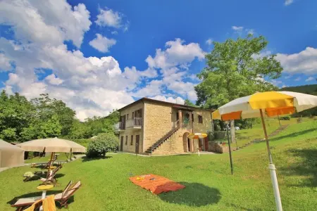 Orzo, Appartement à Marche avec piscine - Photo 2