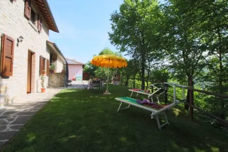 Il Fiordaliso, Cottage à Marche avec piscine et forêt - Photo 9