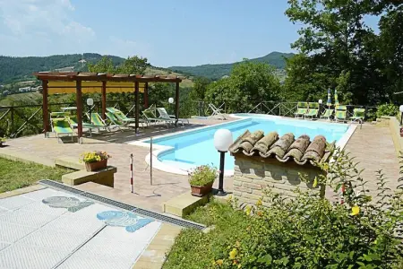 Il Fiordaliso, Cottage à Marche avec piscine et forêt - Photo 13