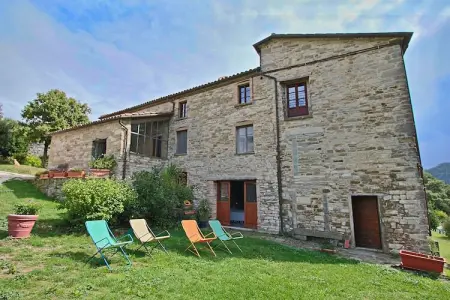 Nicchio di Rosa- Cerro Vecchio, Maison à Apecchio avec Piscine et Terrasse - Photo 6