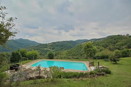 Nicchio di Rosa- Cerro Vecchio, Maison à Apecchio avec Piscine et Terrasse - Photo 7